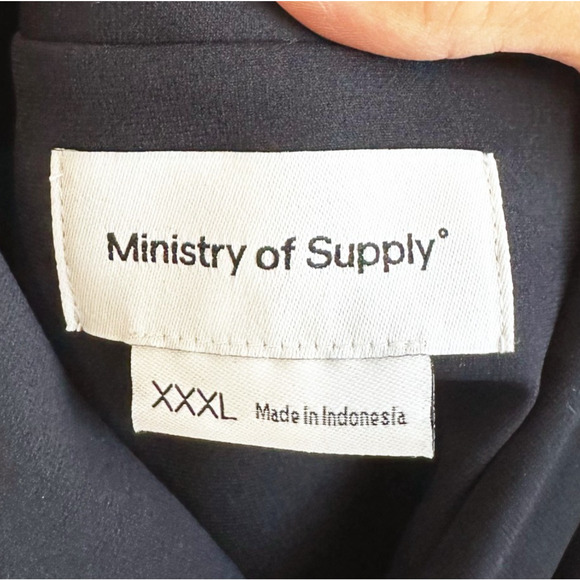 Ministry Of Supply Kinetic Mens Stretch Blazer Sport Coat Jacket XXXL Navy Blue - Picture 9 of 12